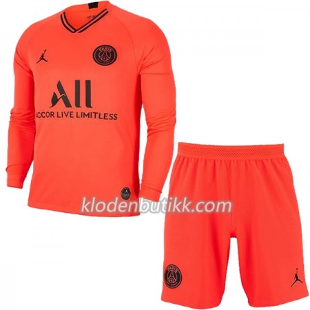 Paris Saint-Germain KIMPEMBE 3 Barn Bortedraktsett 2019-2020 Langermet (+ Korte bukser)